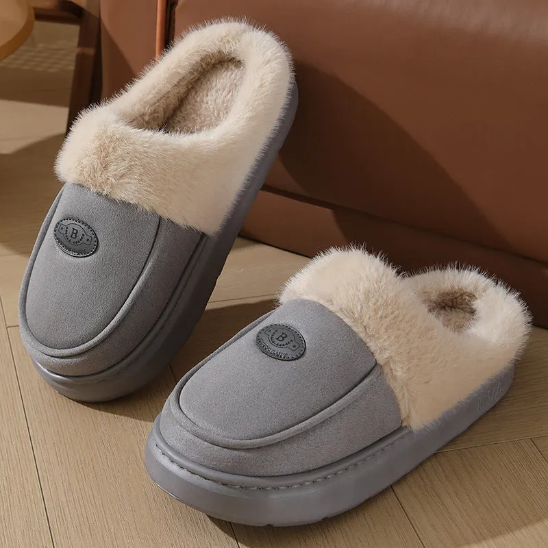 Stan – Warm Men's Slippers in Premium Vegan Suede