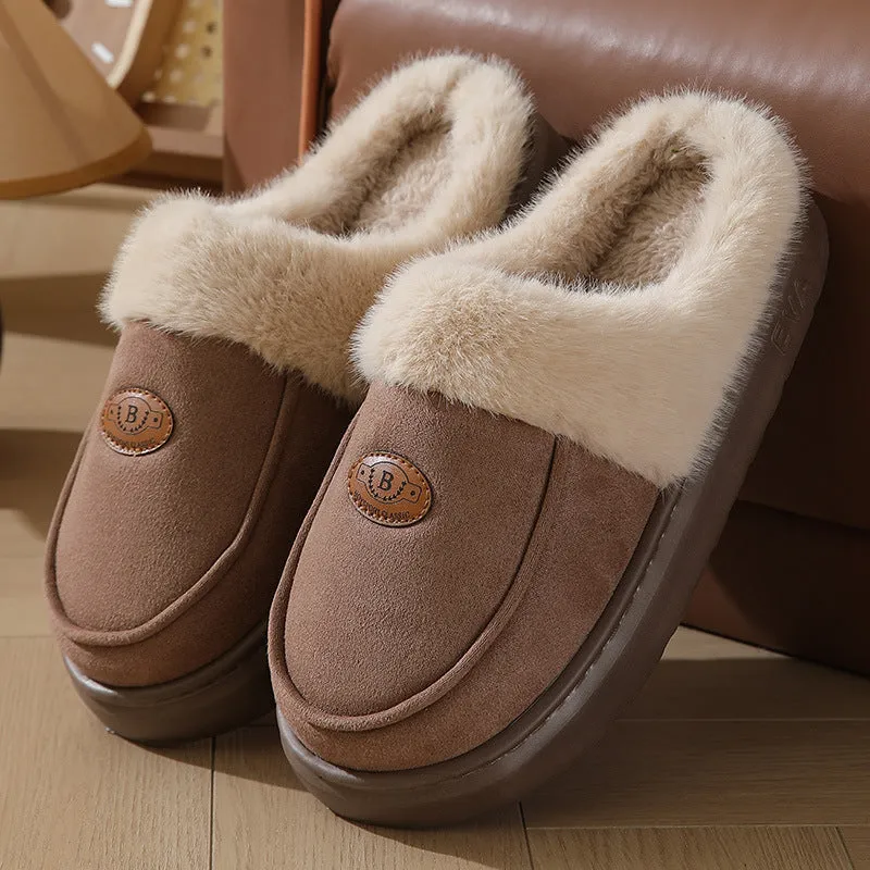 Stan – Warm Men's Slippers in Premium Vegan Suede