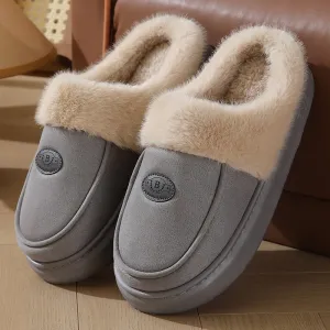 Stan – Warm Men's Slippers in Premium Vegan Suede