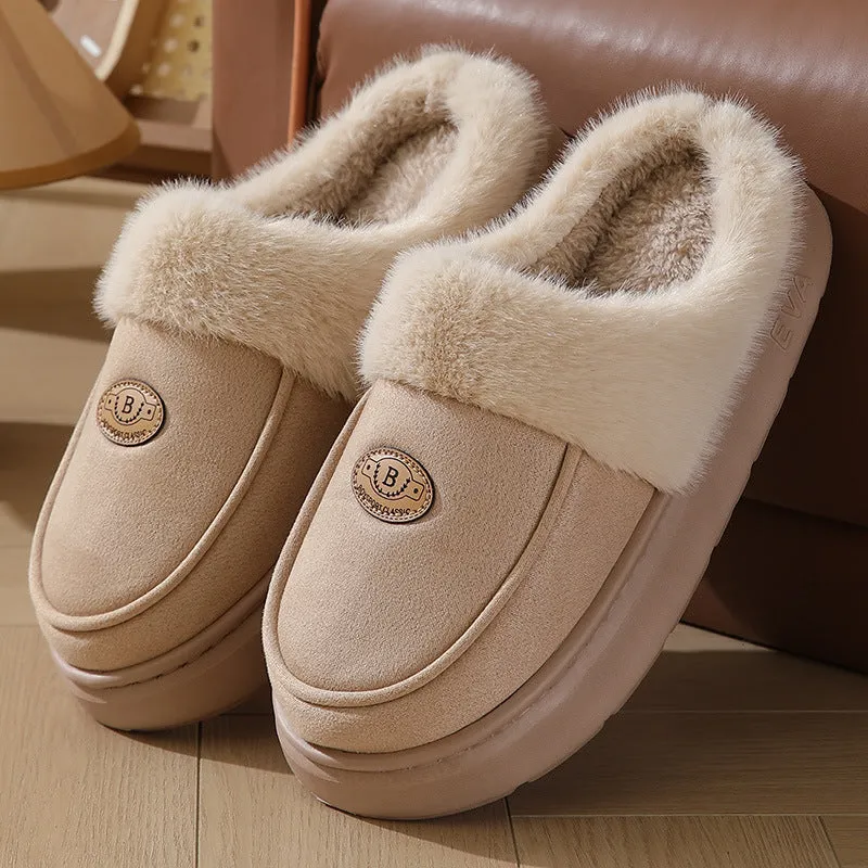 Stan – Warm Men's Slippers in Premium Vegan Suede
