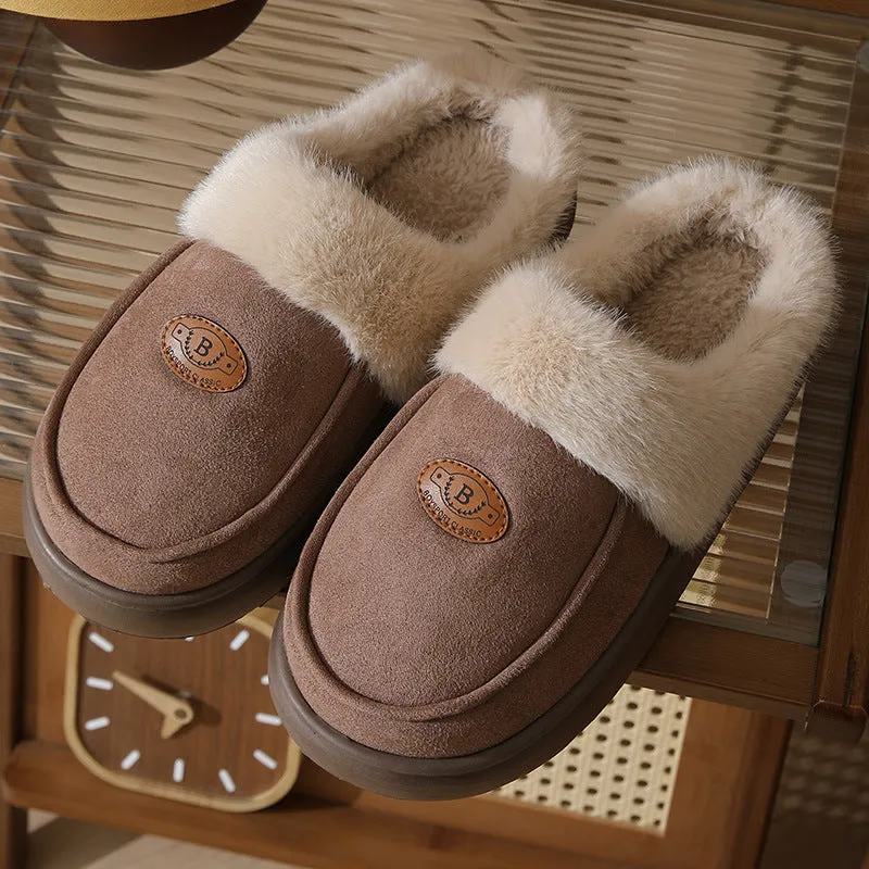 Stan – Warm Men's Slippers in Premium Vegan Suede