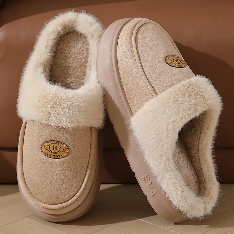 Stan – Warm Men's Slippers in Premium Vegan Suede