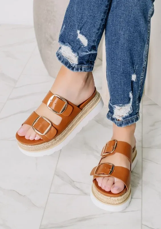 THE MONIQUE BUCKLED FASHION WEDGES