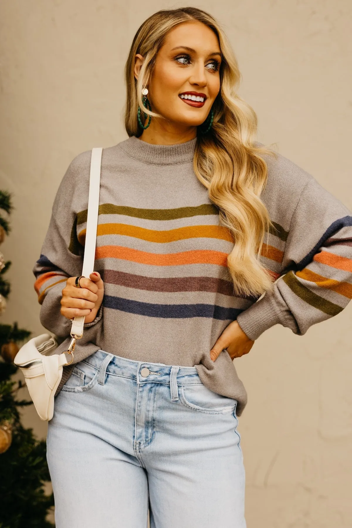 The Peony Striped Sweater