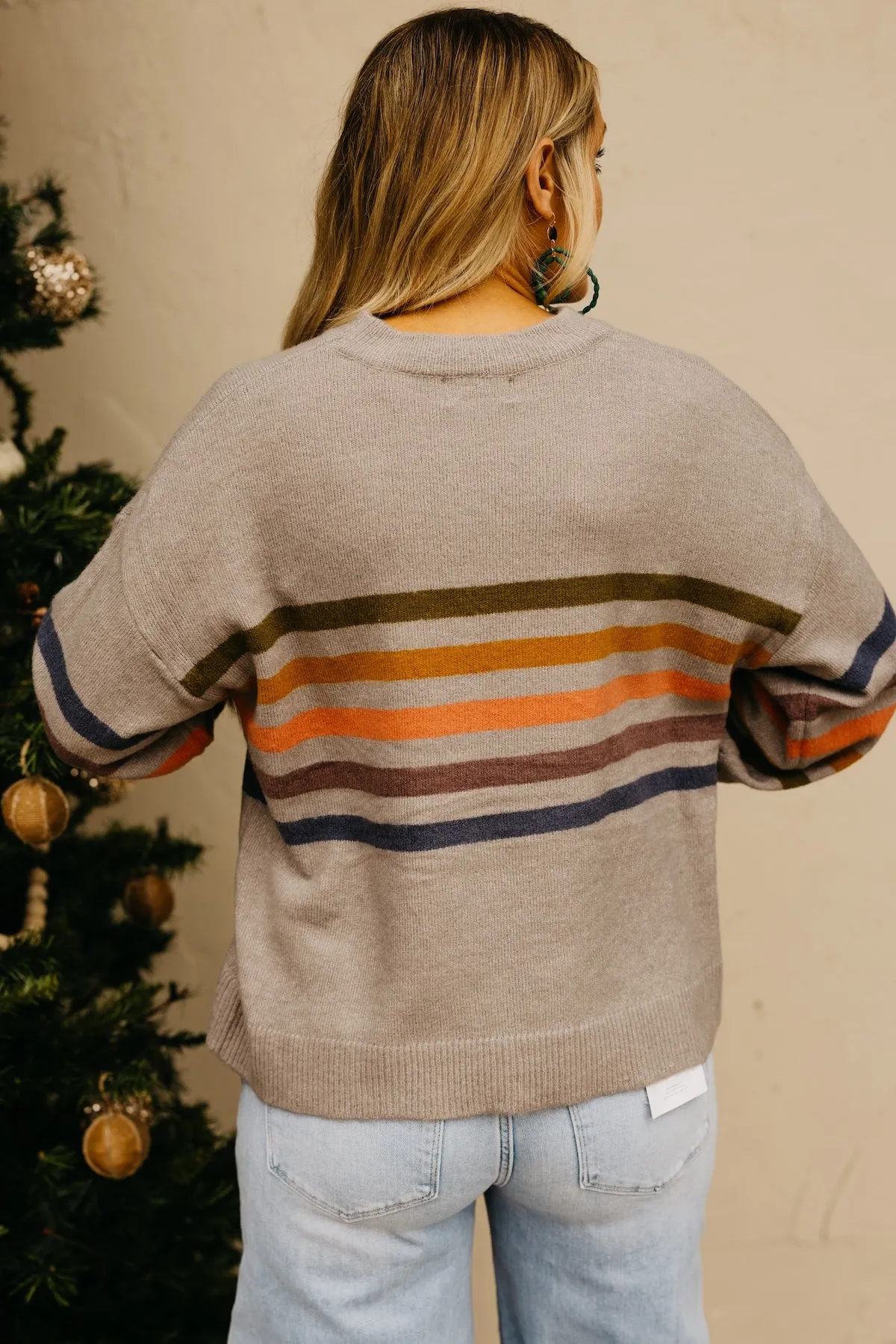 The Peony Striped Sweater