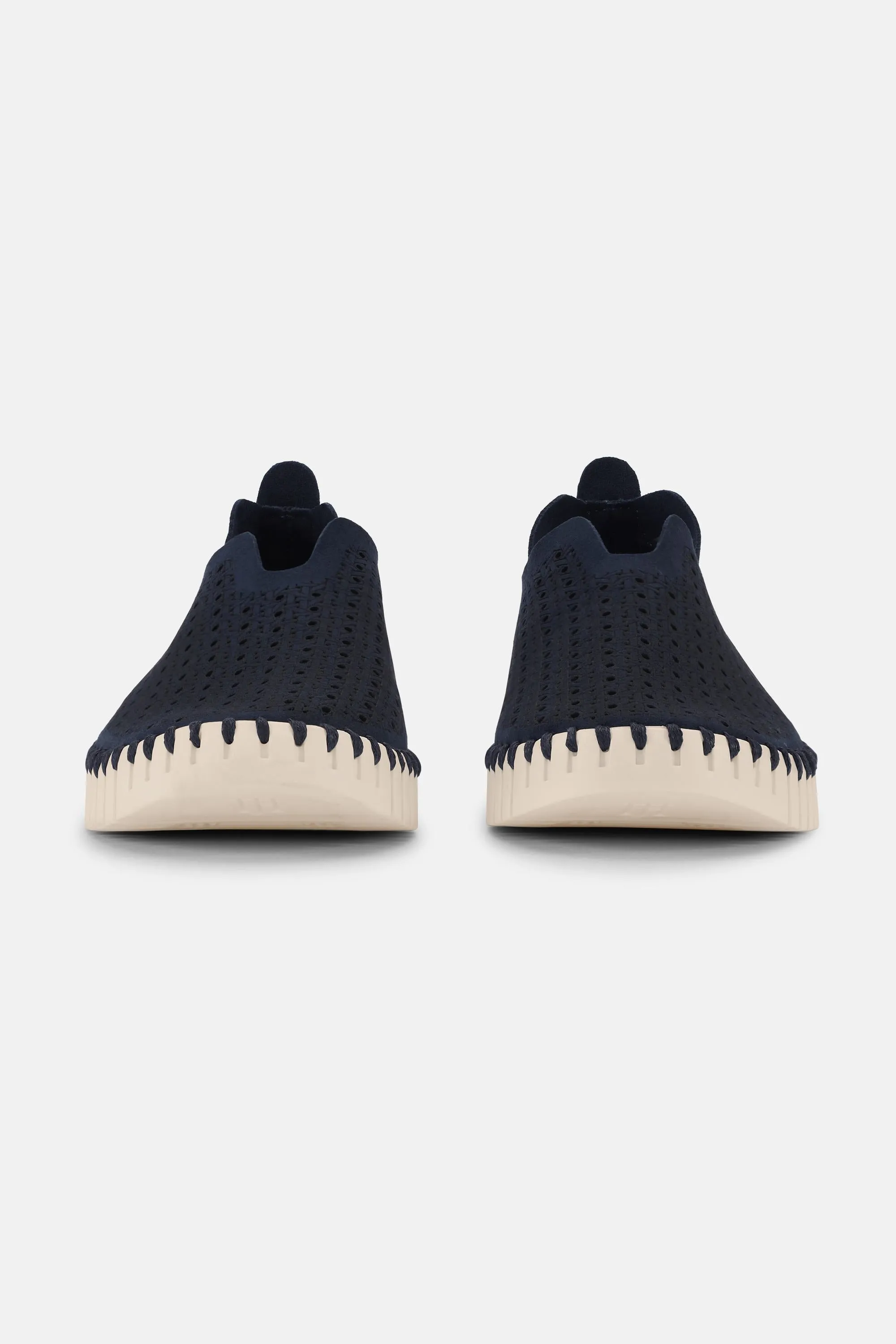 Tulip Slipper - Dark Indigo Pearled Ivory
