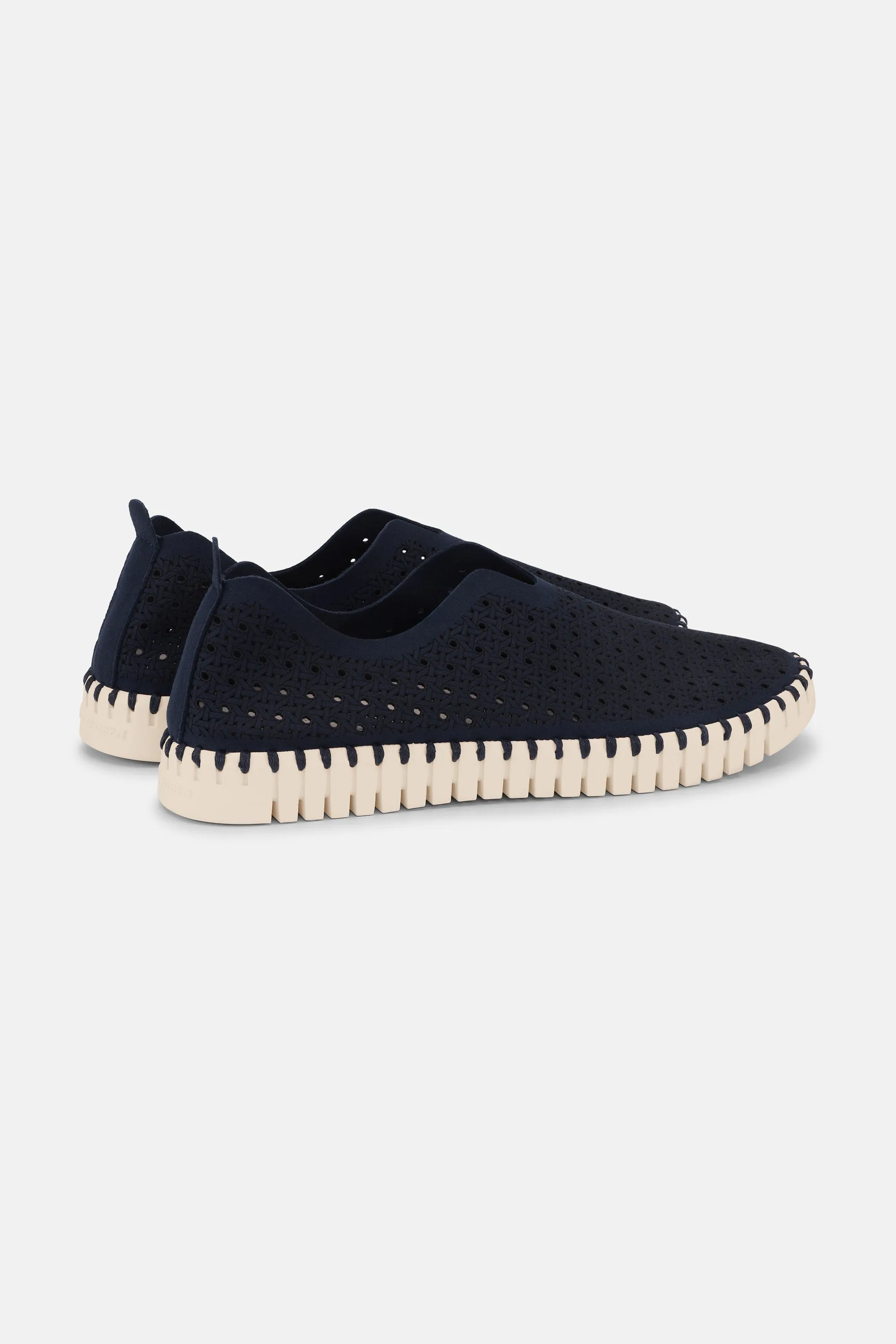 Tulip Slipper - Dark Indigo Pearled Ivory