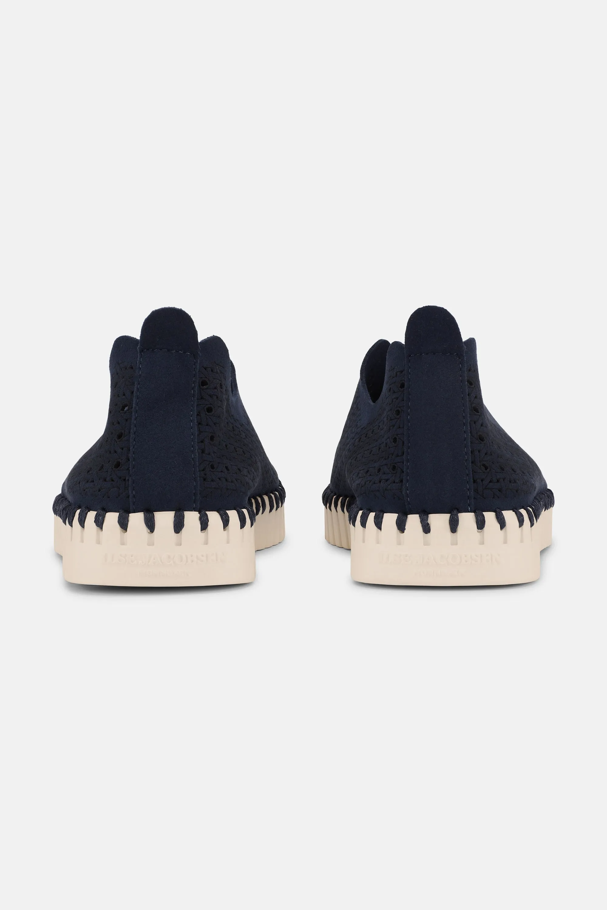 Tulip Slipper - Dark Indigo Pearled Ivory