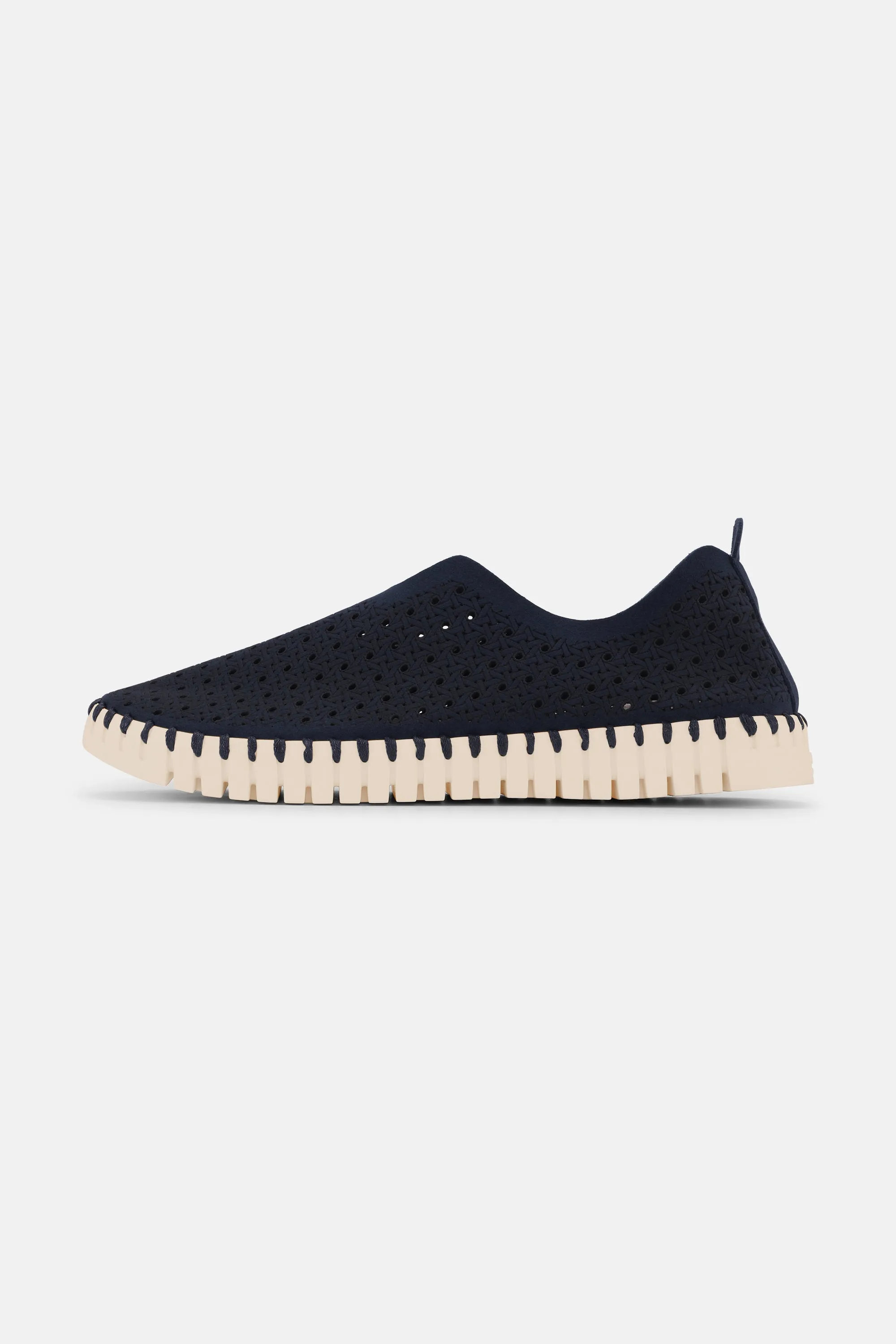 Tulip Slipper - Dark Indigo Pearled Ivory