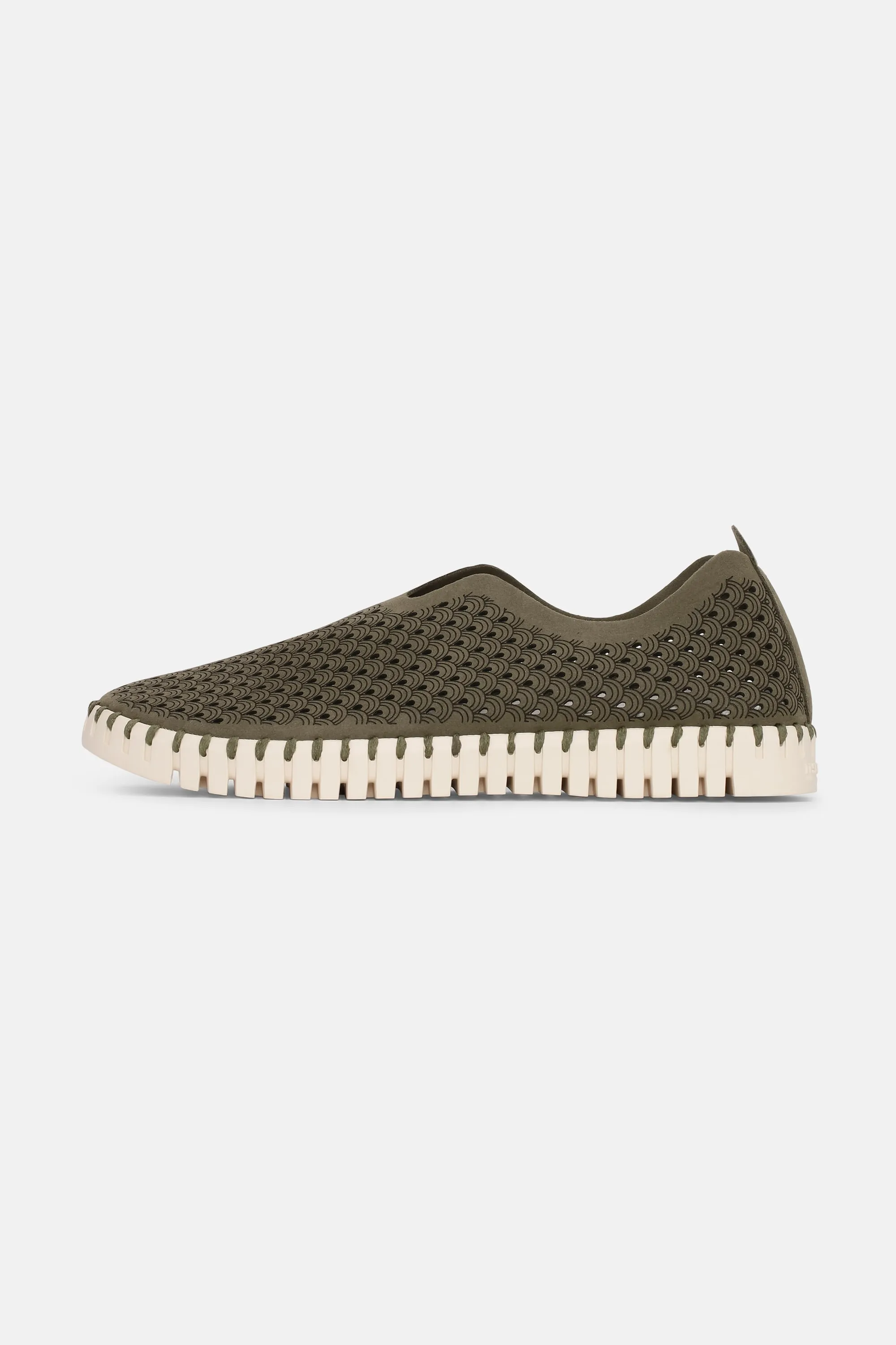 Tulip Slipper - Deep Olive