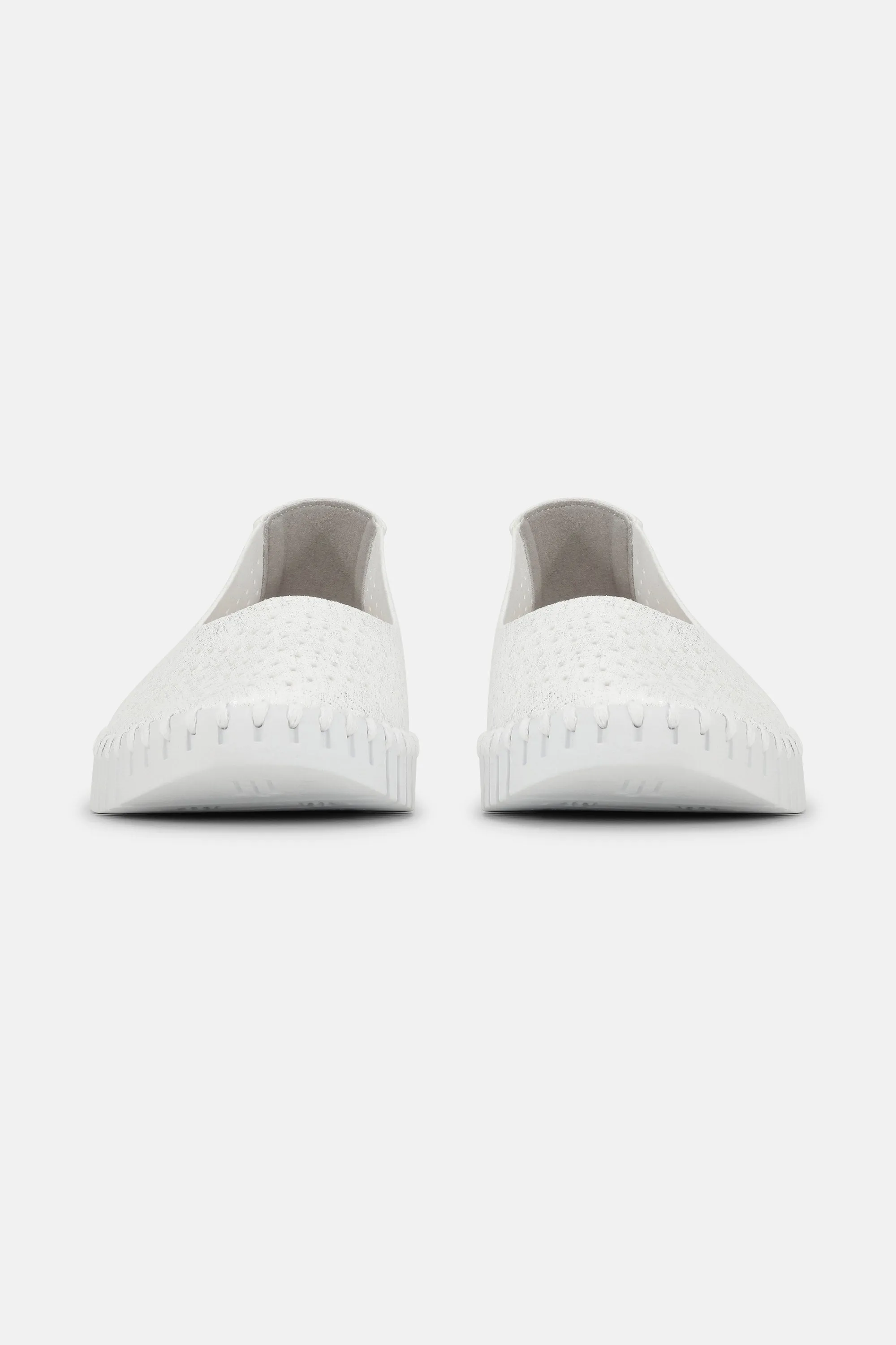 Tulip Slipper Glitter - White White