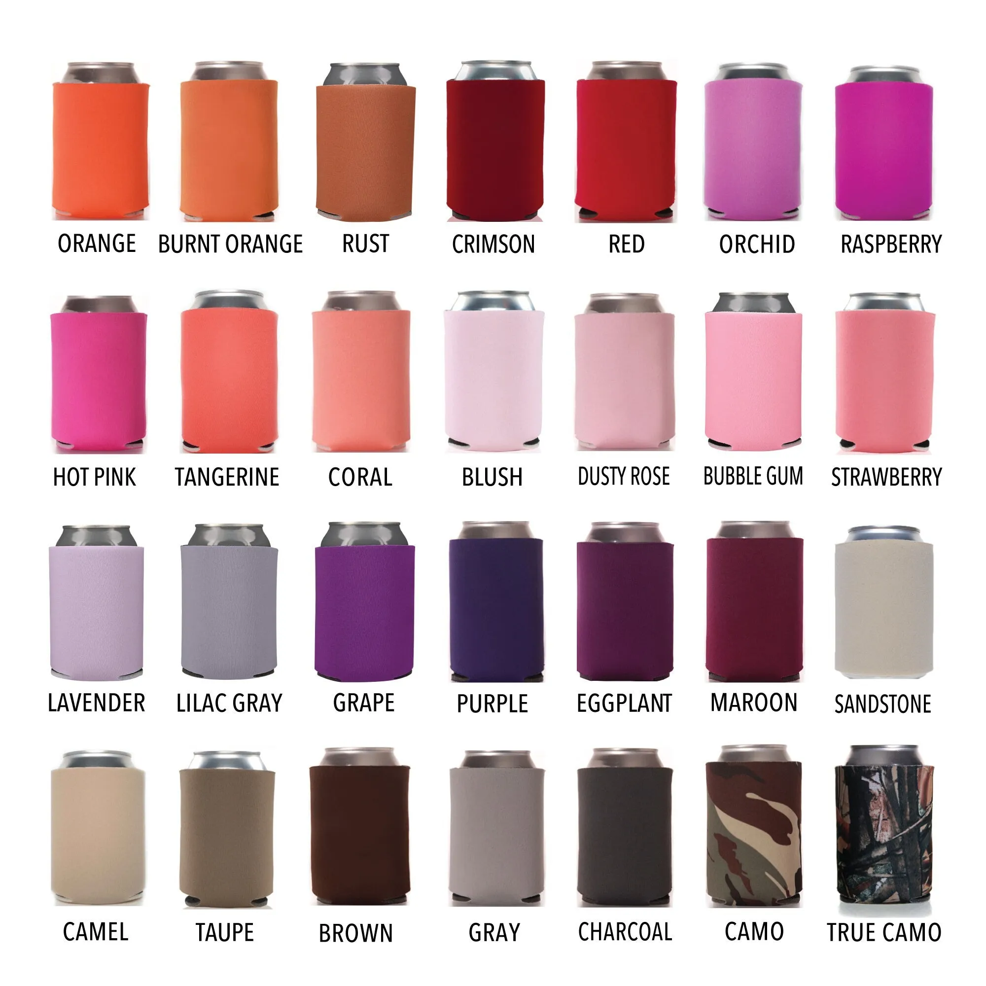 Wedding Can Cooler #189R - Custom Venue Illustration