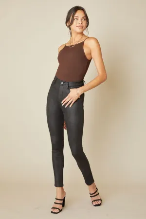 Why Not Me High Rise Super Skinny Black Jeans