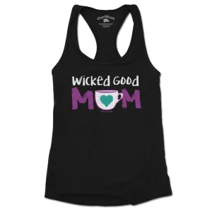 Wicked Good Mom Coffee Ladies Tank Top