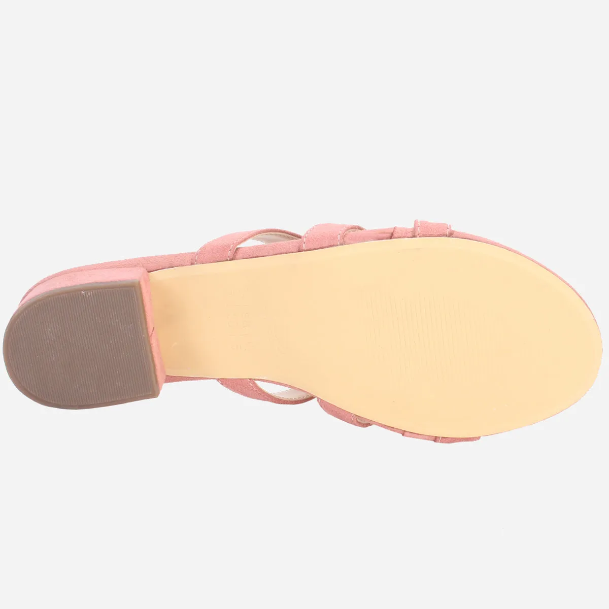 Women "CRUISE" Summer Decorated Block Heel Slippers