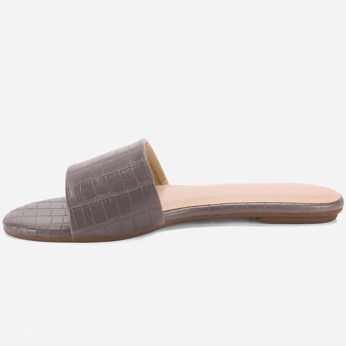 Women "LILY" Matt Slip On Slippers