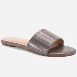 Women "LILY" Matt Slip On Slippers