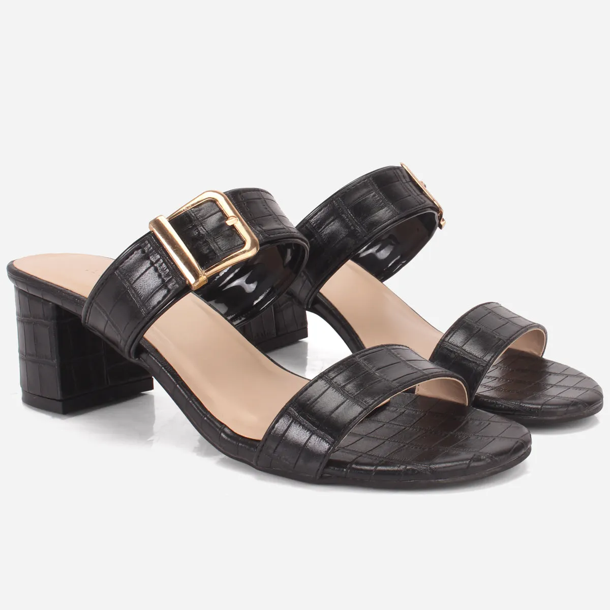 Women "PINKOLA" Block Heel Summer Sandals