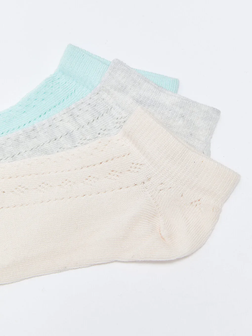 Women's Flat Booties Socks 3 Pack