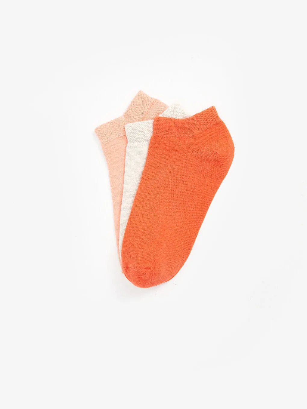 Women's Flat Booties Socks 3 Pack