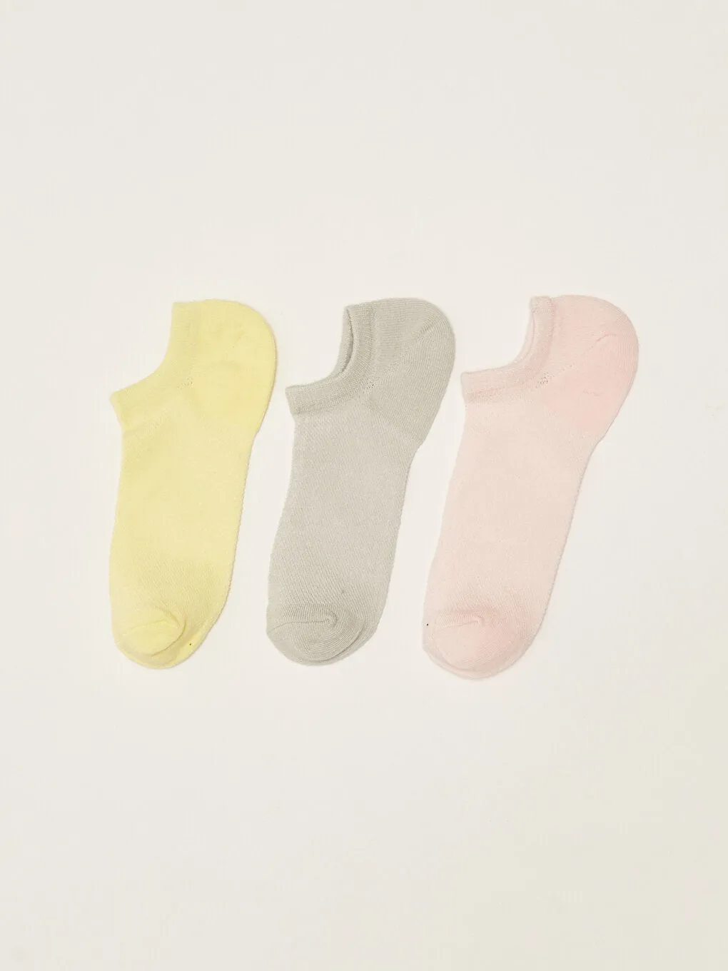 Women's Flat Booties Socks 3 Pack