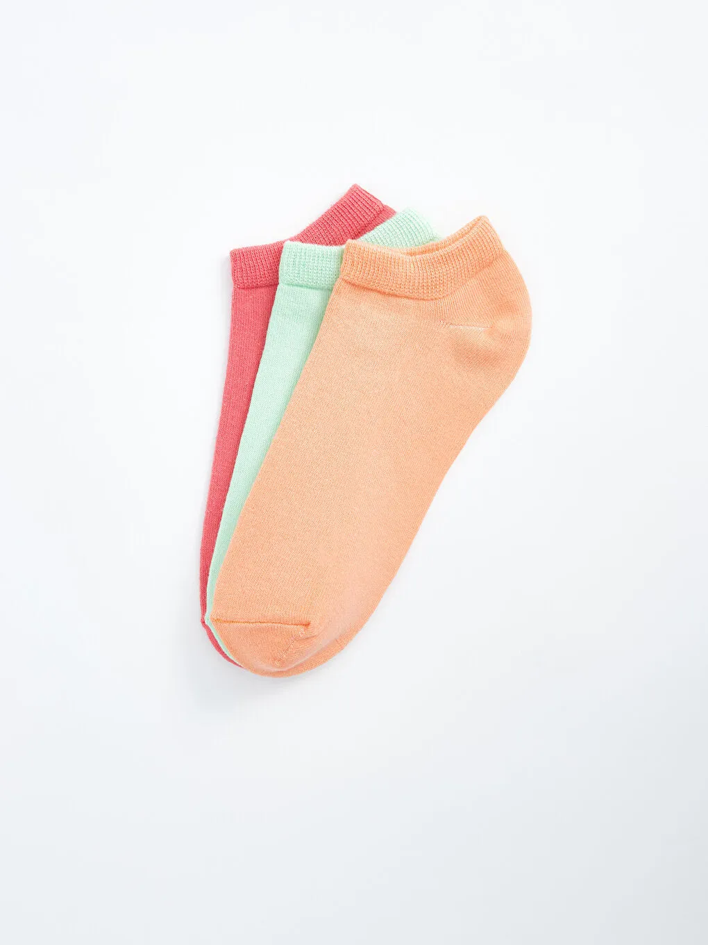 Women's Flat Booties Socks 3 Pack