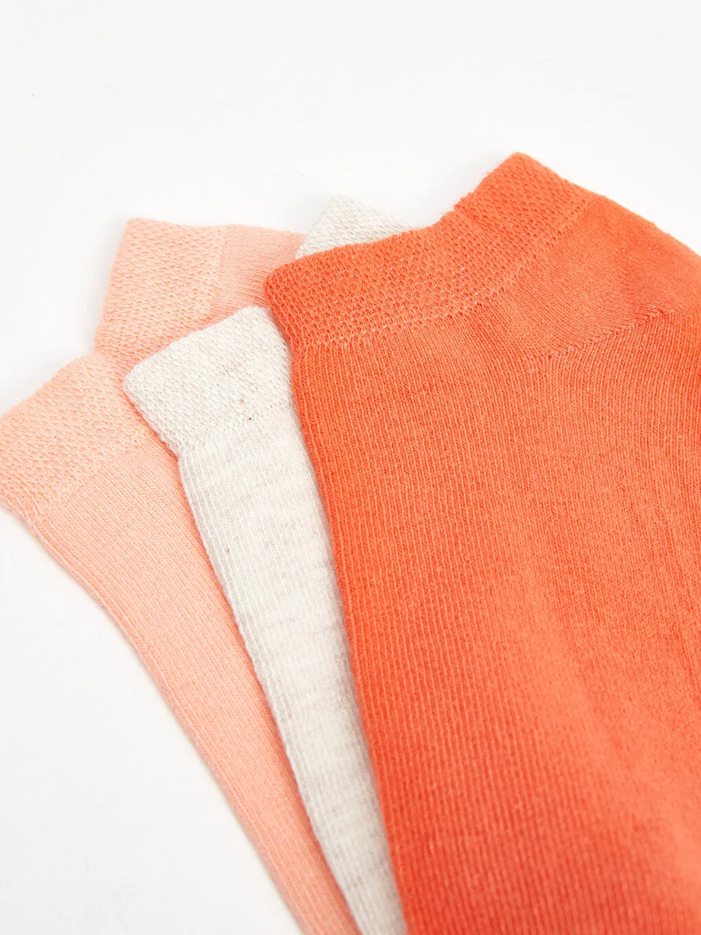 Women's Flat Booties Socks 3 Pack