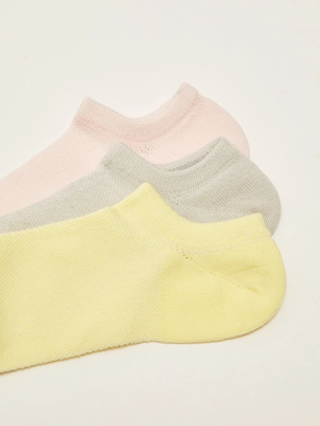 Women's Flat Booties Socks 3 Pack