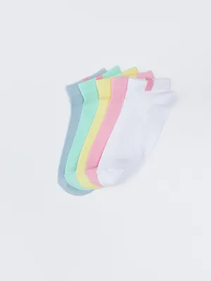 Women's Flat Booties Socks Pack of 5