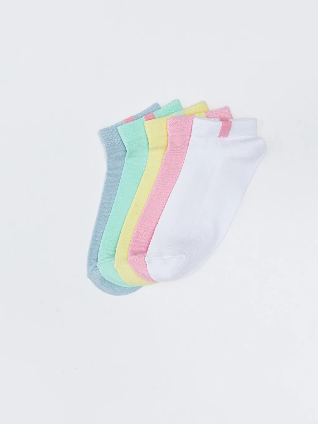Women's Flat Booties Socks Pack of 5