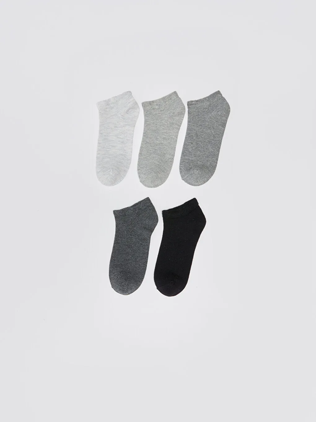 Women's Flat Booties Socks Pack of 5