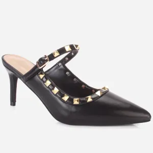 Women's "LIZA" Studs Accented Sandals