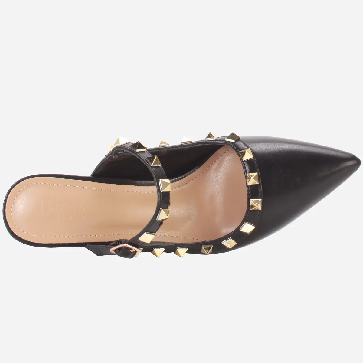 Women's "LIZA" Studs Accented Sandals