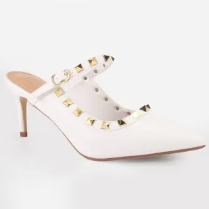 Women's "LIZA" Studs Accented Sandals