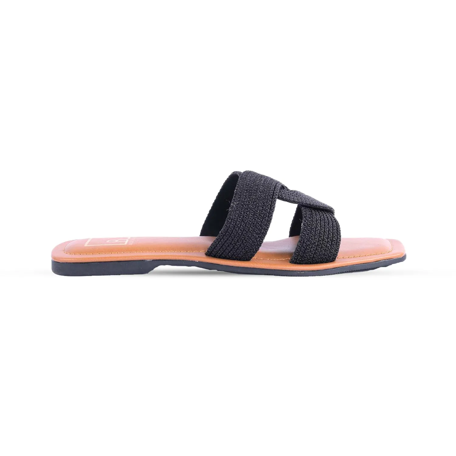 Woven Strap Slip-On Flat
