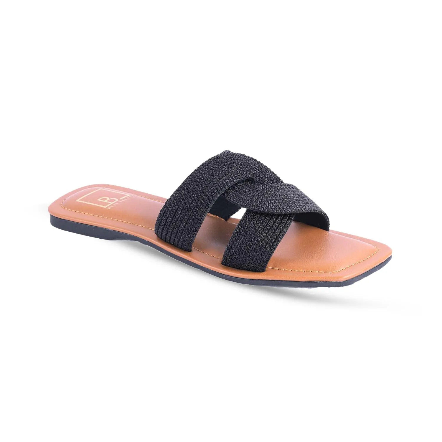 Woven Strap Slip-On Flat