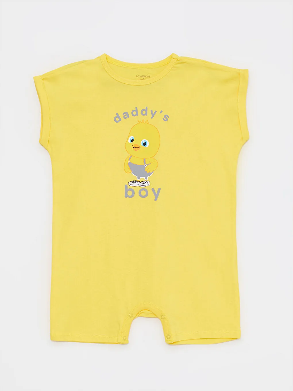 X LC Waikiki Crew Neck Baby Boy Jumpsuit 2-pack